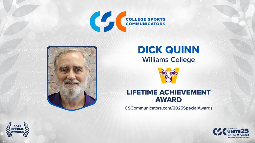 2025 Special Awards Salute: Dick Quinn - Lifetime Achievement Award